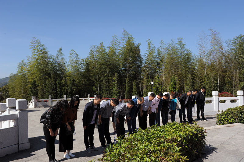 蘇科(kē)農化黨支部組織黨員幹部赴古田參觀學(xué)習